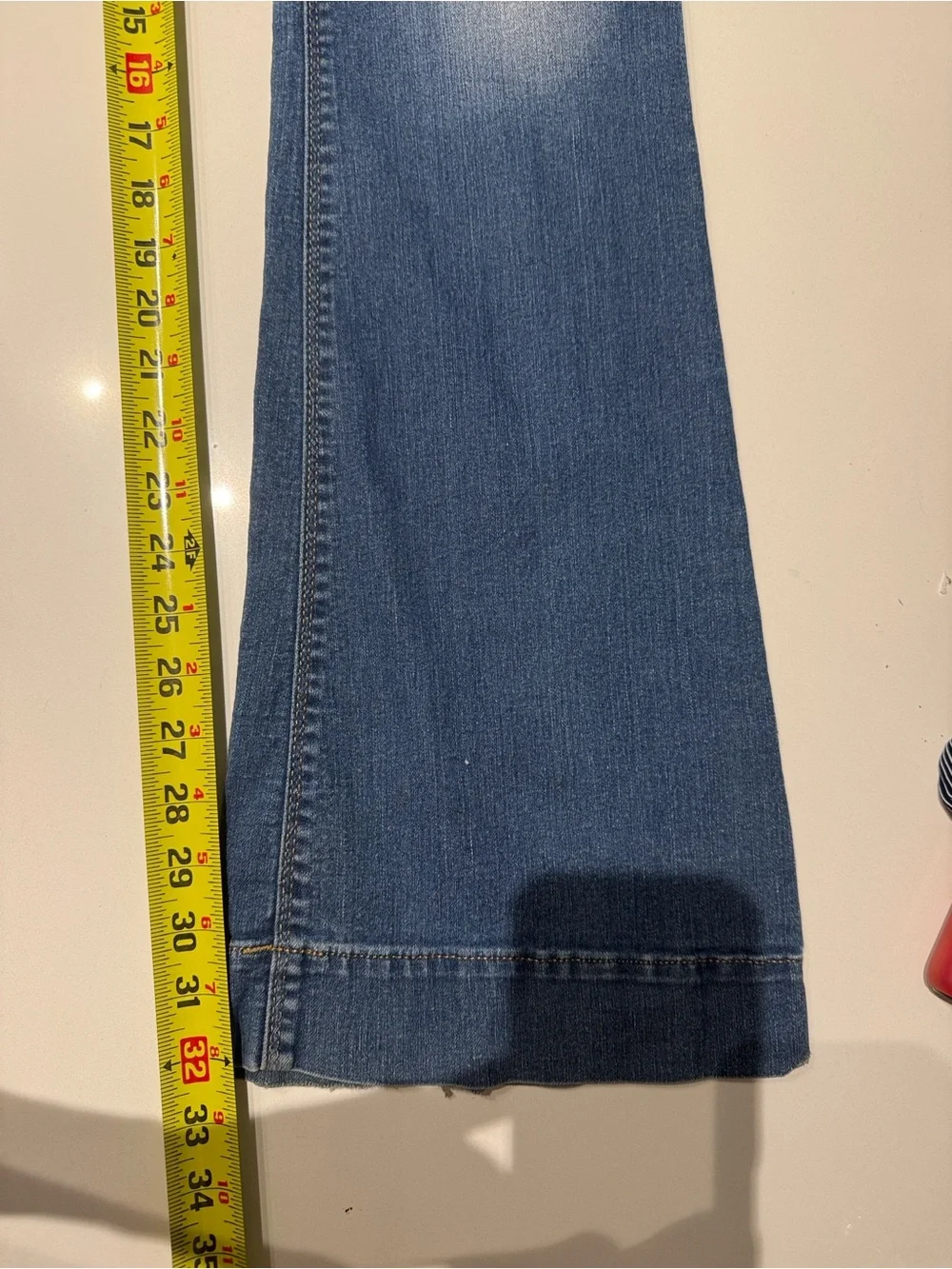 Express Y2K Flare Jeans | Low Rise Bootcut | Early 2000s Vintage Denim - Size 2 - Picture 5 of 13